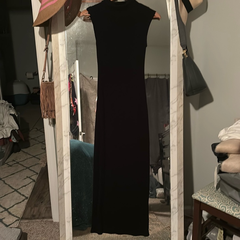Enza Costa black dress